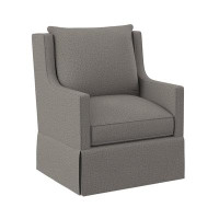 Ambella Home Collection Callum Swivel Chair - Skirted/Swivel