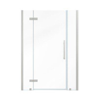 Ove Decors OVE Decors Endless TA1310300 Tampa, Alcove Frameless Hinge Shower Door, 41 11/16 To 44 1/16 In. W X 72 In. H,