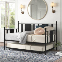 Kelly Clarkson Home Bartles Metal Daybed with Trundle
