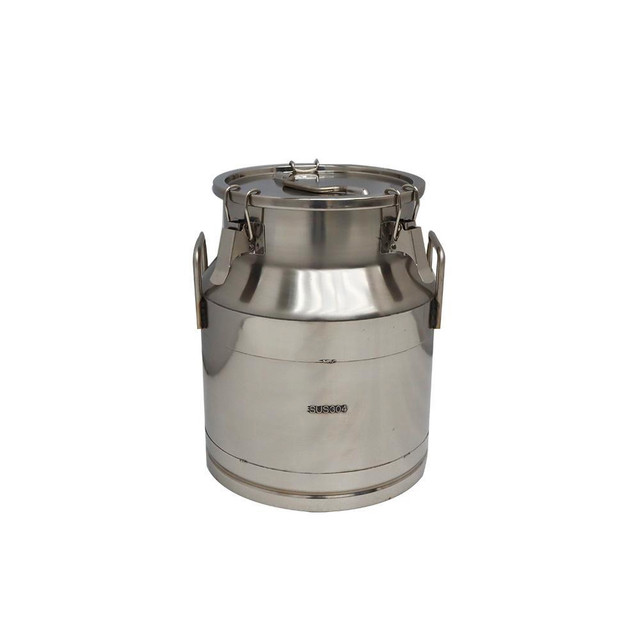 5.3 Gallon Stainless Steel Milk Pail Can Toe 20l Storage Bear Wine Rice Food Storage Can 212011 in Other Business & Industrial in Toronto (GTA)