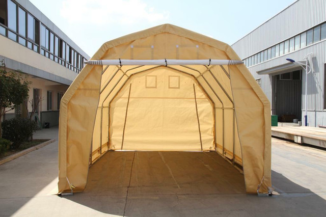 NEW 12X20X10 FT FABRIC STORAGE BUILDING GARAGE CAR SHELTER S122010P in Other Business & Industrial in Alberta - Image 4