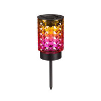 Plow & Hearth Low Voltage Solar Powered Integrated LED Pathway Light