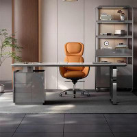 Recon Furniture 70.87"Cream Modern Desk