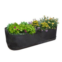 Arlmont & Co. Willena 4 ft x 4 ft Natural Fibres Raised Garden Bed