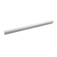 Hickory Hardware Streamline Collection Pull 7-9/16 Inch (192Mm) Centre To Centre Glossy Nickel Finish (10 Pack)